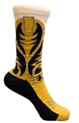 The mustard and black colorway on its own.